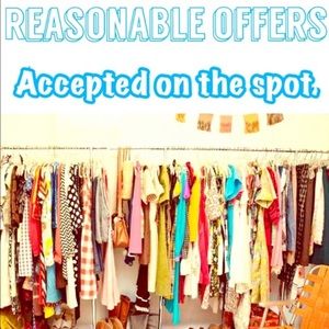 EVERYTHING MUST GO! doing a huge closet cleanout!